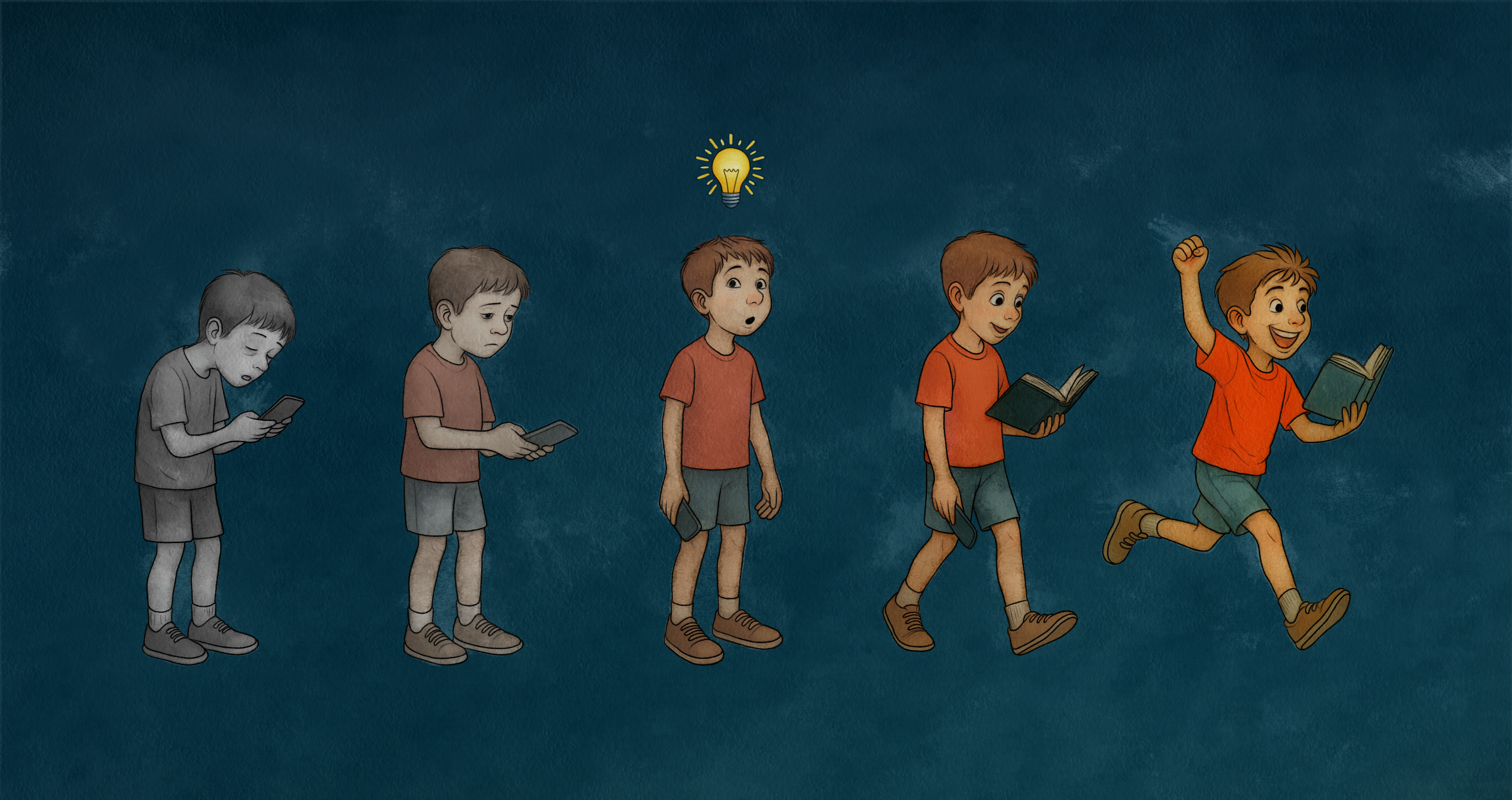 El gusano algoritmo y otros cuentos anti-pantallas